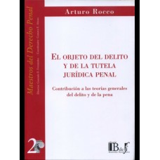 EL OBJETO DEL DELITO DE LA TUTELA JURÍDICA PENAL